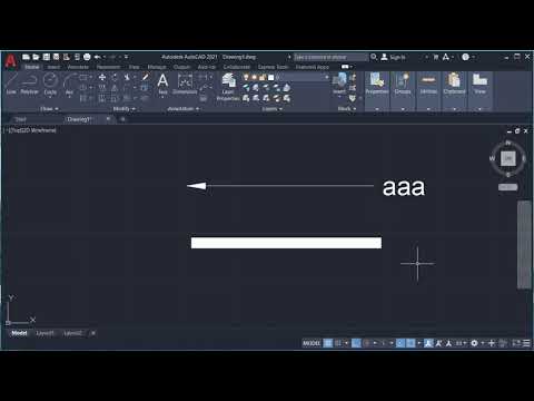 Video (AutoCad) Lệnh vẽ đường thẳng mũi tên trong cad, lệnh... - youtube