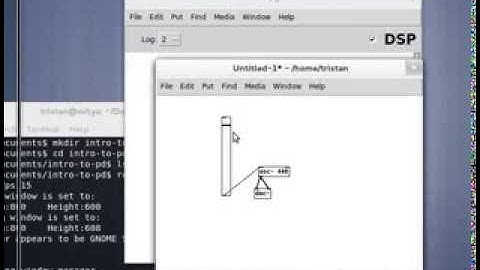 Introduction to Using Pure Data - Part 1 - Getting started