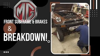 MGB Revival - First proper drive, BREAKDOWN and front suspension and brake overhaul