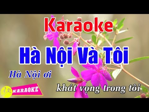 Hà Nội Và Tôi - Karaoke HD || Beat Chuẩn ➤ Bến Thành Audio Video