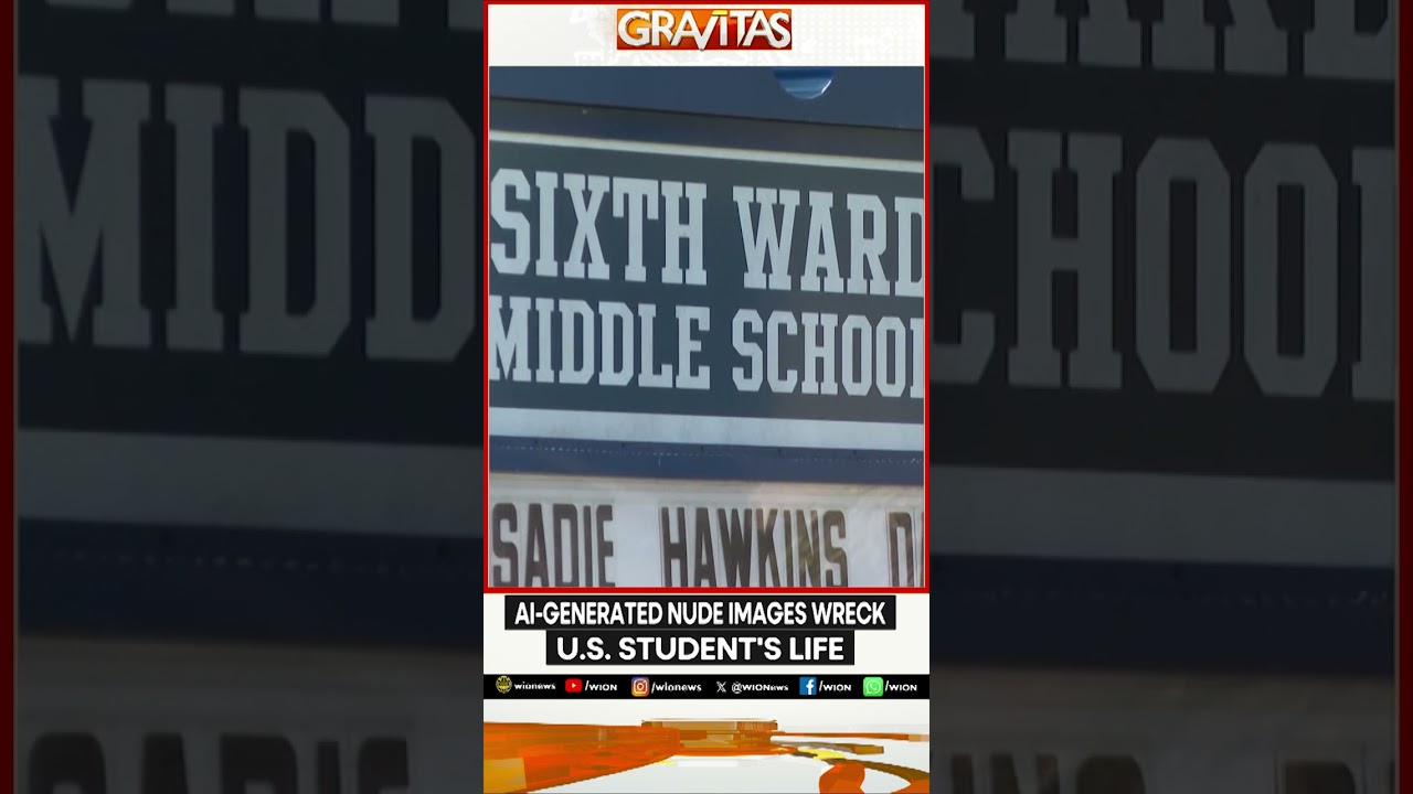 US Fake Nude Images Wrecks Student's Life | GRAVITAS