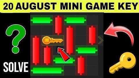 20 August Mini Game Puzzle and Daily Cipher Hamster Kombat | How to Solve Mini Game Puzzle