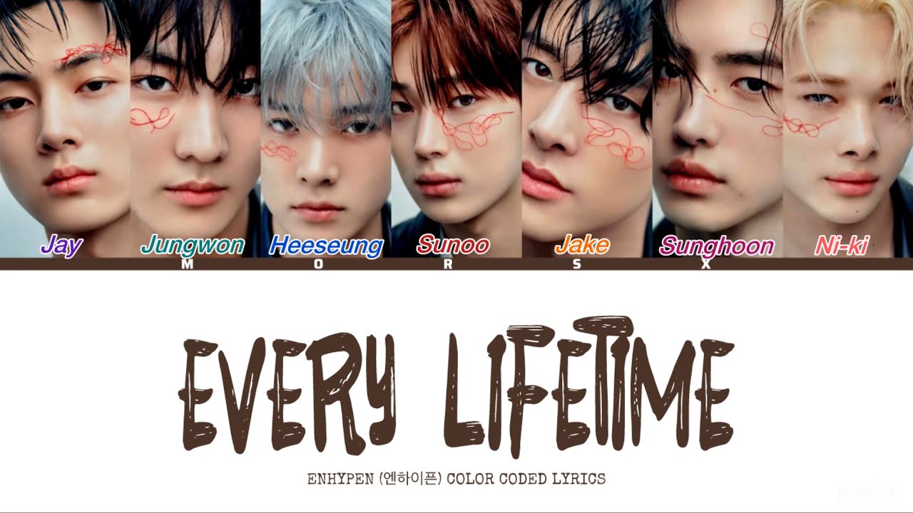 ENHYPEN (엔하이픈) - 'Every Lifetime' [Color Coded Lyrics