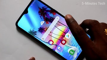 How to change storage location from phone to memory card in Samsung Galaxy A10s