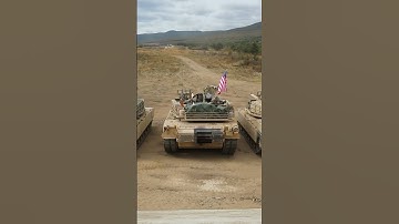 M1A2 Abrams Tank Fire Training in Bulgaria
