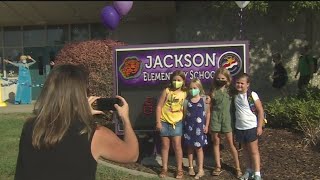 Jackson Elementary Students Return To School For In-Person Learning