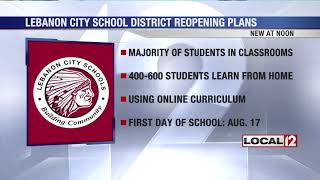 Lebanon Schools will return to in-person learning for 2020-2021