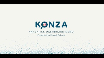 KONZA Analytics Dashboard Demo