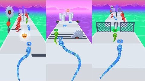 Snake Run Race・3D Running Game android game play #snakerunrace part 05