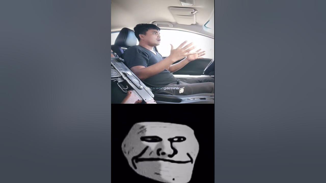 blud trying smash a windows 💀 | troll face meme credit: @BangTampue