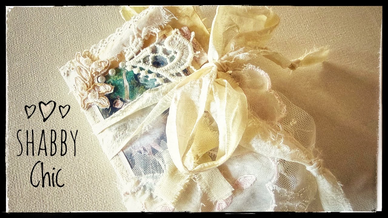 Мини-блокнот в прозрачном пакетике — стиль шебби-шик — пошаговая инструкция — изготовление блокнота