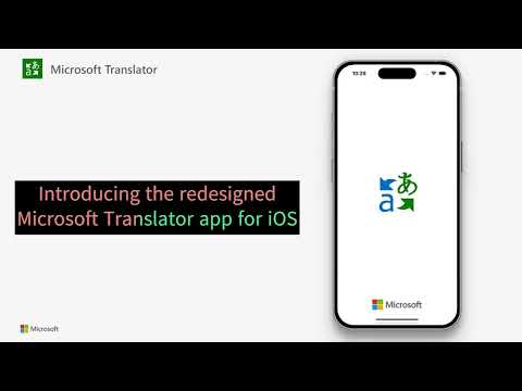 Bing Translator official product demo video