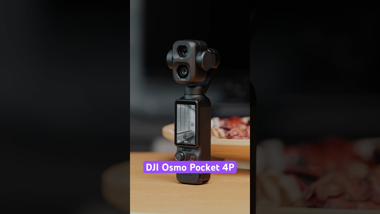 Это DJI Osmo Pocket 4P 🔥