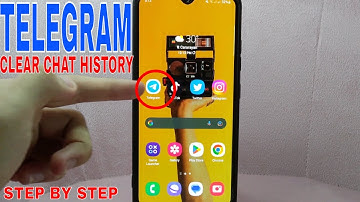 ✅  How To Clear Chat History On Telegram 🔴