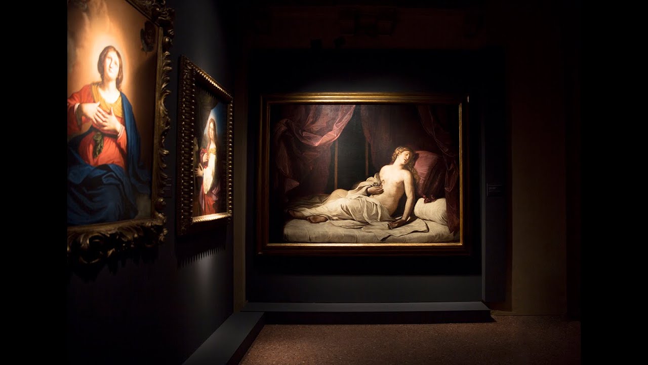 Lighting project for Guercino Exhibition in Piacenza, 2017