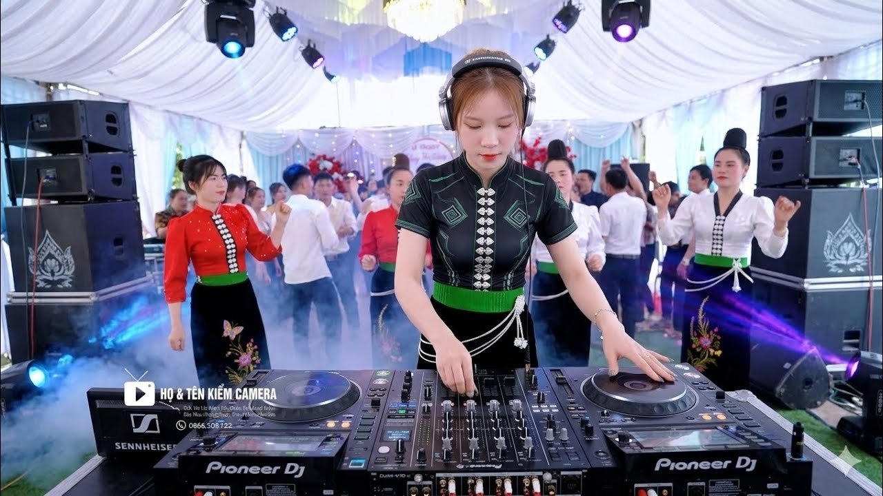 NHẤT TÂY BẮC CHỊ EM BẢN LỶ XÃ QUỲNH NHAI NHẢY MÚA QUÁ CĂNG 8/3 TẠI ĐÁM CƯỚI DÂN TỘC THÁI TÂY BẮC 