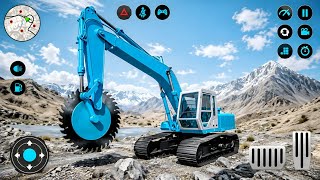 Heavy Excavator Rock Mining 3D Game || JCB Simulator Games  || Android Gameplay  screenshot 2
