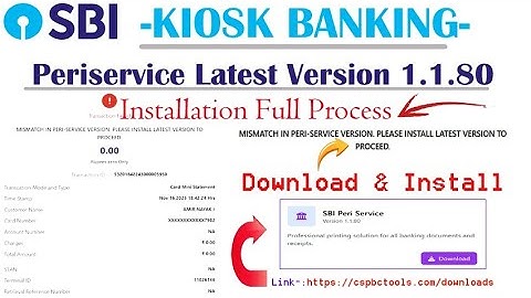 Latest Periservice 1.80 installation Full Process l Matm Transaction Issues Solve l V1.1.80