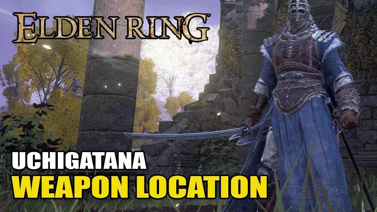 Elden Ring Uchigatana Weapon Location (Katana) YouTube
