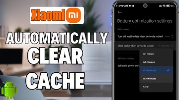 How To Automatically Clear Cache When Devices Is Locked