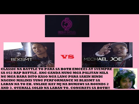 052 Rap Battles - BLKSMT vs Michael Joe | Review Video #328 - YouTube