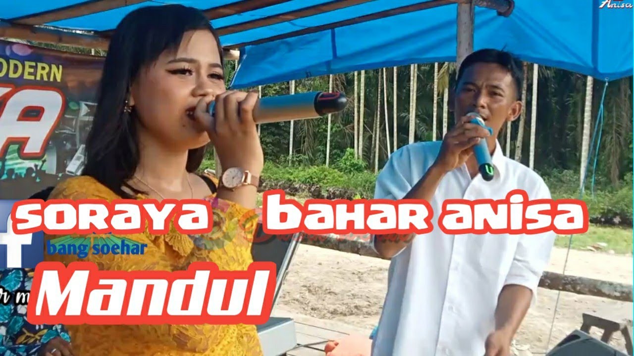 Duet paling kocak Soraya & bahar.lagu mandul. live Anisa musik