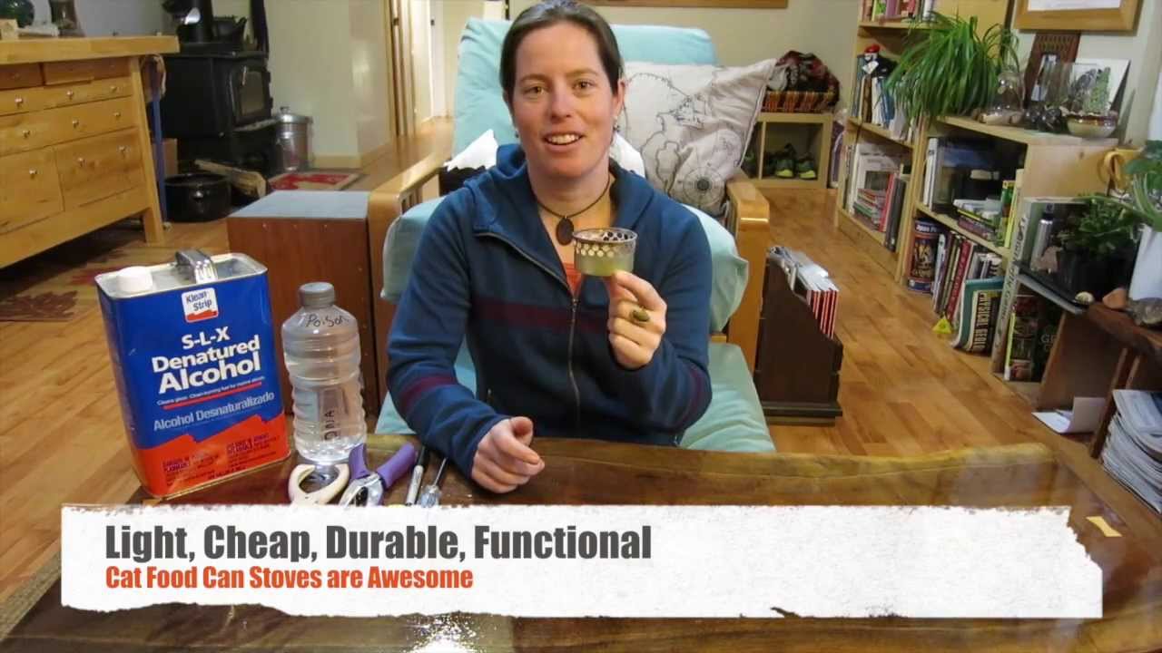 Create A Cat Food Can Stove YouTube