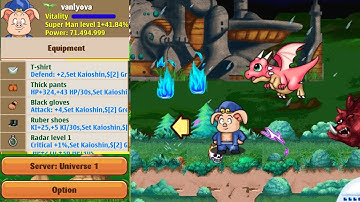 Ngọc Rồng Online World - Khá May Mắn Khi Đủ Sét Kaioshin Sau 15d Up SKH (Tổng 33 Món, 4 Sét 4 Món)