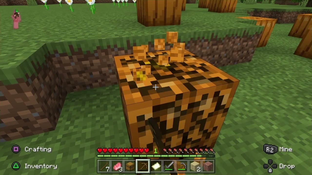 Episode 1 of minecraft hardcore so hard (I bilt my first HOUSE)