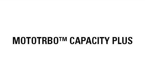 MOTOTRBO: Capacity Plus Repeater Configuration