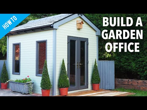 Video: Práce z domova v zahradním prostoru: Jak si vyrobit zahradní kancelář