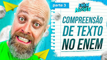 Enem 2023 | Exercícios de Compreensão de Textos - Aula 3 [Prof. Noslen] #professornoslen   #enem