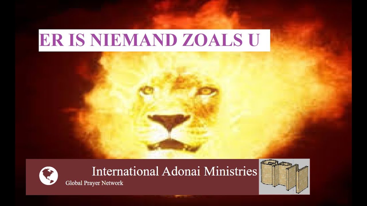 Er is niemand zoals U - YouTube