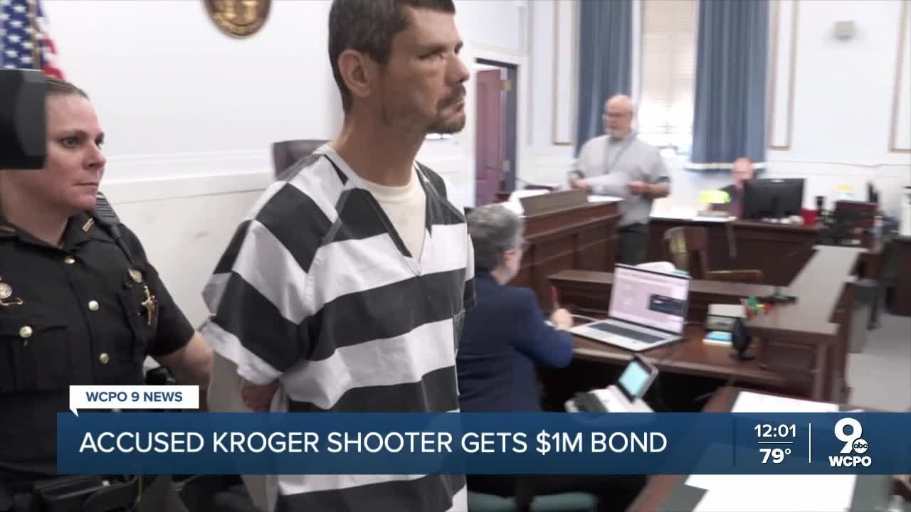 Man arrested for shootout with officers at Kroger held on $1M bond ...