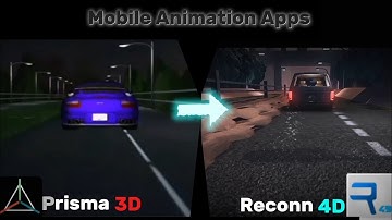 Recreating Prisma 3D Animations in Reconn 4D (Mobile 3D animation)
