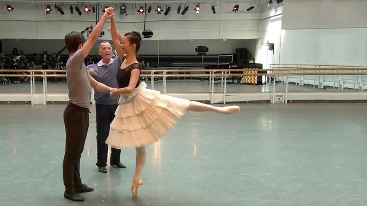 Frederick Ashton's The Two Pigeons in rehearsal  W...