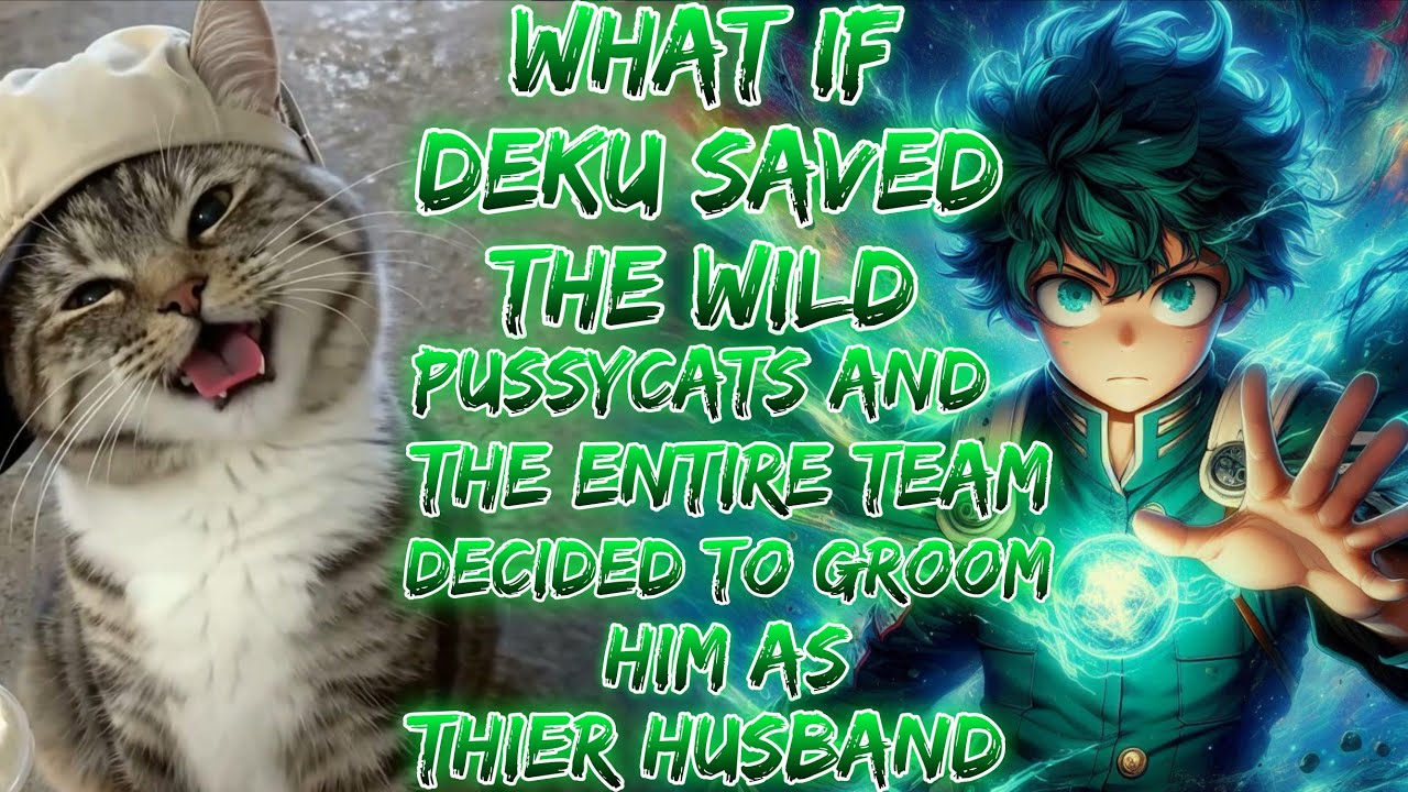 What if Deku Saved The Wild Wild Pussycats And The Entire Team Decided To Groom Him As Their Husband