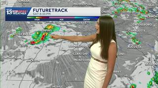 Tracking Overnight Storms, Then Hot and Dry in Alabama’s Forecast Sunday
