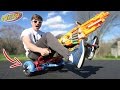 HOVERBOARD NERF GUN!!