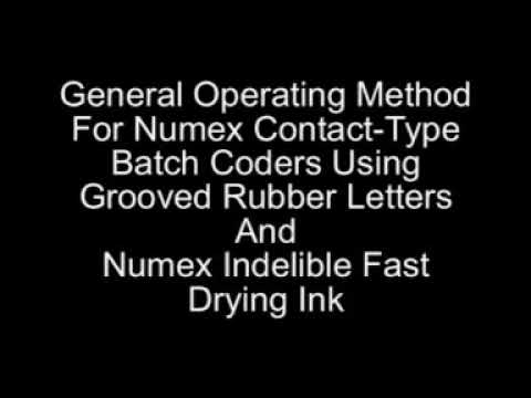 Numex Groove Batch Coder
