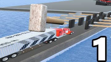 Crash Master 3D - Smash Car Driving Dangerous Stunt | Gameplay (Android, ios) Levels (1-15)