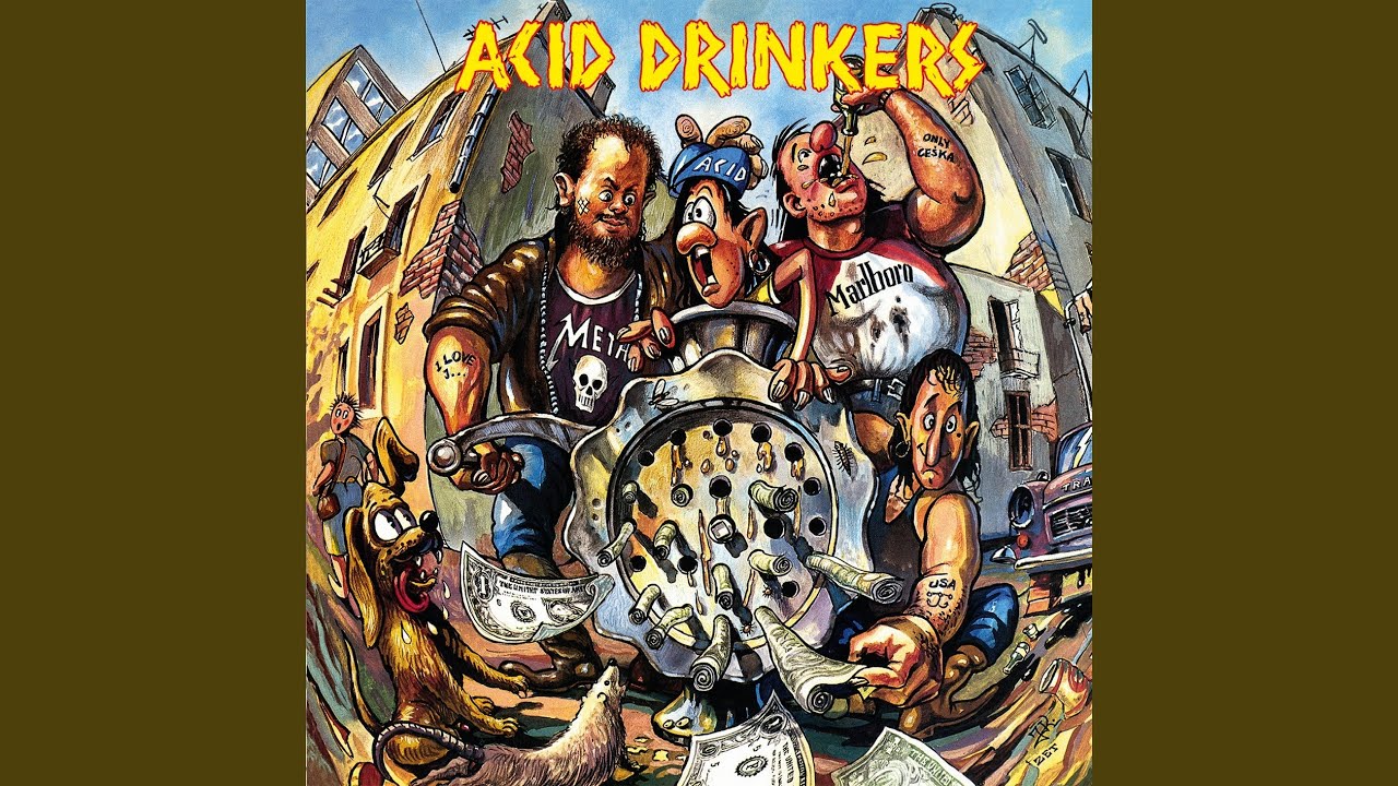 Acid Drinkers / Are You A Rebel?【輸入盤】 Acid Drinkers ‎– Are You A Rebel? - RARE POLAND TRASH - VINYL LP