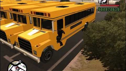 GTA San Andreas - School Bus Mod Download - See Link In Description