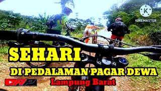 Sehari Di Pedalaman Pagar Dewa Ldanung Barat adventure downhill pedalamanldanungbarat 