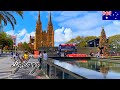 🇦🇺Sydney Summer Walk - Hyde Park to St Mary's Cathedral - 【4K 60fps】