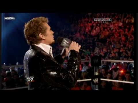 WWE Raw David Hasselhoff & KITT @ O2 Arena