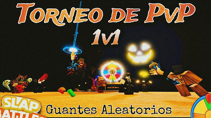 Torneo de PvP (Con Guantes Aleatorios) | Slap Battles | Roblox