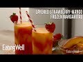 Layered Strawberry-Mango Frozen Margaritas | EatingWell