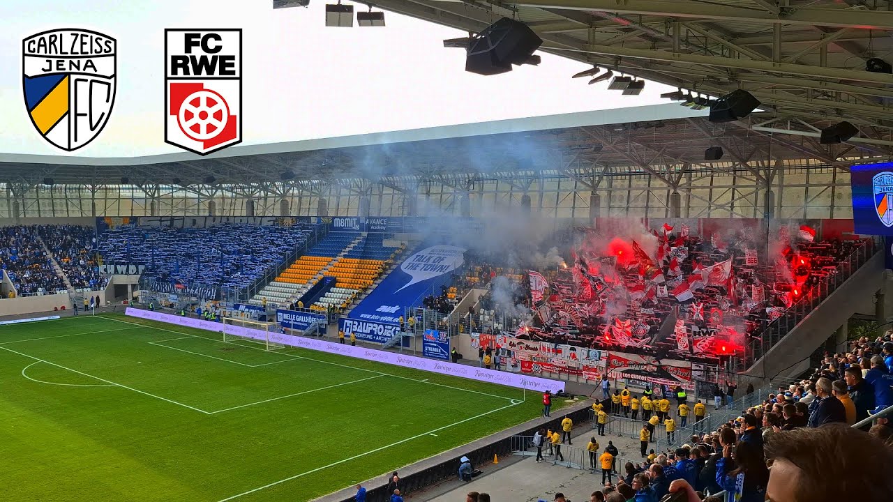 FC Carl Zeiss Jena vs Rot-Weiß Erfurt 1:0 • Stadionatmosphäre | Thüringenpokal 2024/25