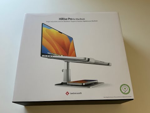 MacBookアクセサリー Twelve South HiRise Pro Adjustable Stand Twelve South HiRise Pro Adjustable Stand for MacBook with